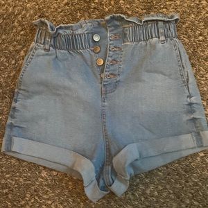 S Jean shorts wore once.